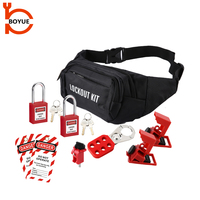 Kit de verrouillage électrique portable en plastique bleu noir de haute qualité certifié CE BOYUE, serrures et cylindres de serrure de Chine