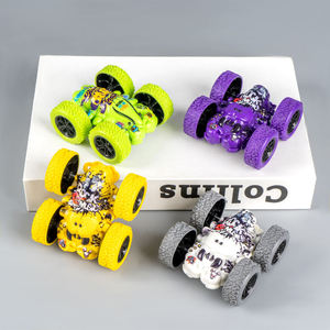 Jinying Rotierendes Mini-Stunt-Fahrzeug mit Doppelseitiger Graffiti-Bemalung und 3D-Flip-Kontrolle - Mini-Auto-Spielzeug für Kinder - Product Image 4