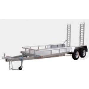 Remolque de Caja Basculante con Eje Galvanizado en Caliente, 2400x1500mm, 750kg de Carga Útil, para Uso Agrícola - Product Image 1