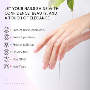 Huile à Cuticules Fleur Séchée 15 ml Vitamine E Logo Personnalisé Marque Privée Soin des Ongles Naturel Vert Huile à Cuticules Vernis Semi-Permanent - Product Image 3