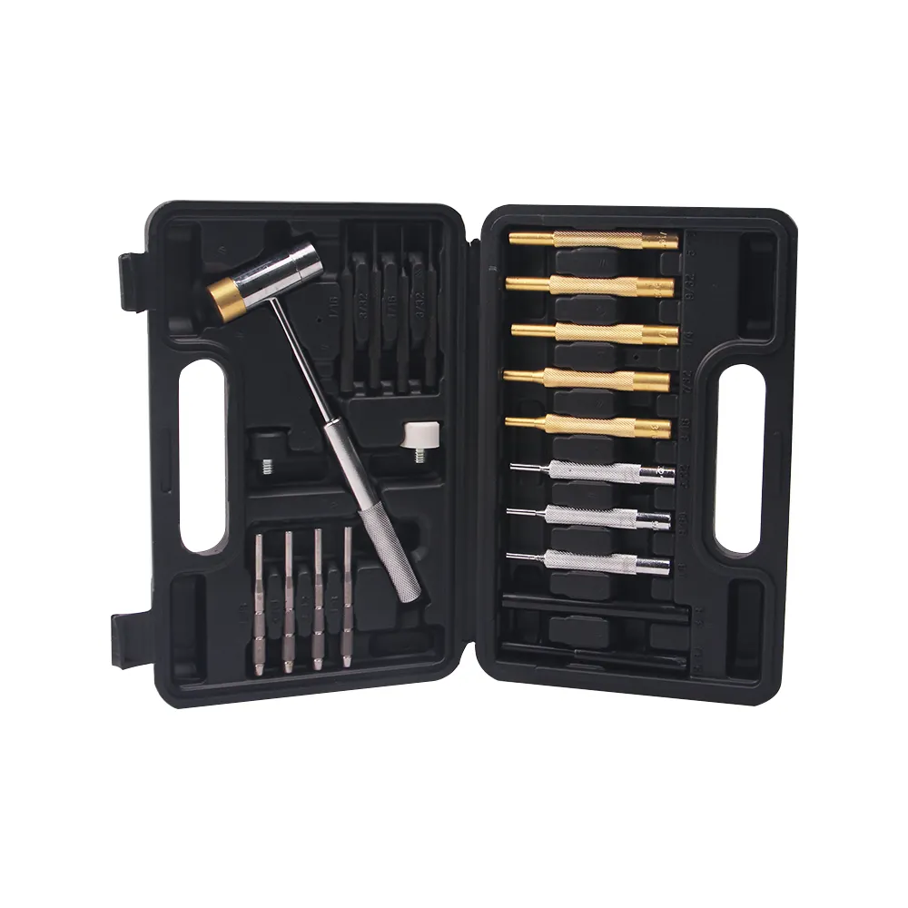Professional Metal Stamping Kit for diy jewelry tools, including alphabet punch set,steel bench block and hammer