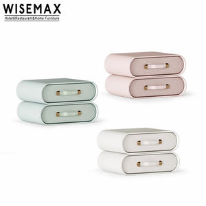WISEMAX mobili moderni minimalisti creativi installazione multi-funzionale doppio cassetto <span class=keywords><strong>comodino</strong></span> <span class=keywords><strong>per</strong></span> camera dei bambini - Product Image 5