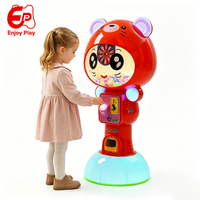 Distributeur automatique de jouets commercial personnalisé à monnayeur pour 1 joueur avec écran numérique interactif et machine à capsules