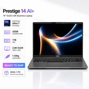 แล็ปท็อปธุรกิจขนาด 14 นิ้ว OLED 2.8K  Intel Core Ultra 7 แรม 32GB SSD 1TB 120Hz บางเฉียบ น้ำหนัก 1.32 กก. โน้ตบุ๊ก AI PC สำหรับมืออาชีพในสำนักงาน - Product Image 1