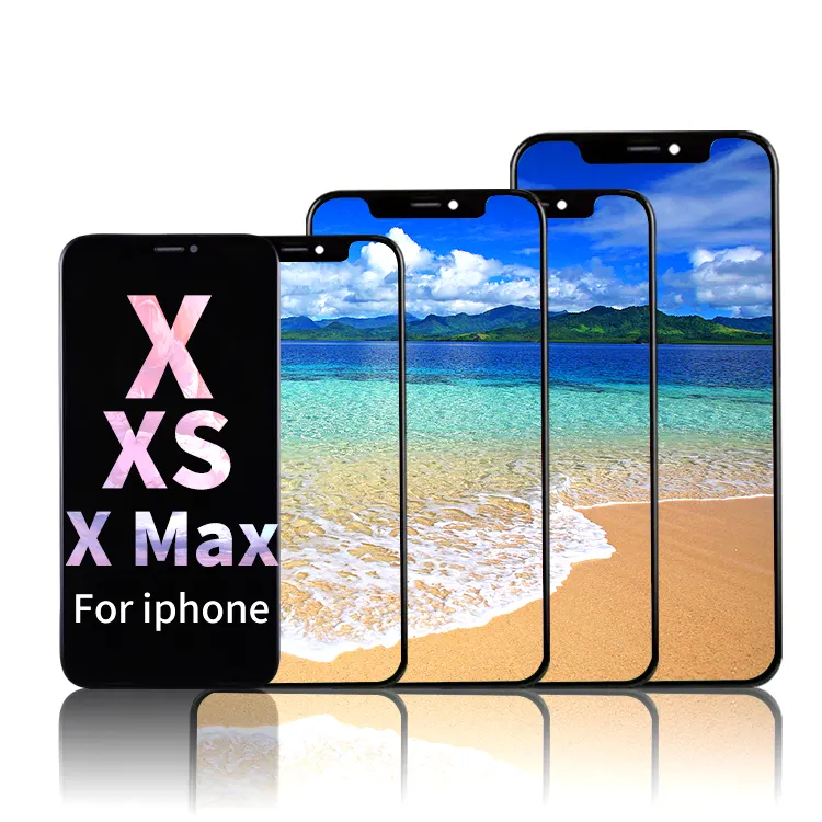 Precio de fábrica más bajo 100% bien probado nuevo reemplazo de pantalla táctil de calidad Oled para pantalla Lcd Iphone X Xs Max