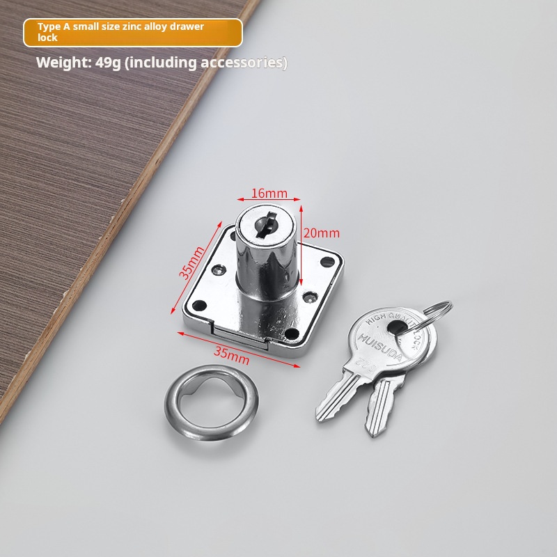 A zinc alloy - square tongue small size