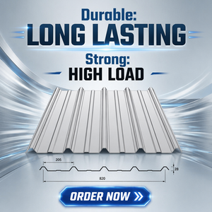 Lámina de Aluminio Corrugado para Techos en Oferta, con Servicio de Corte, Superficie Recubierta, Espesor de 0.2-1.2 mm - Product Image 2