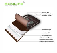 Matelas chauffant en pierre de Jade, Ion négatif, soins de santé coréen adapté à la chaleur