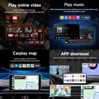 Boîte Ai sans fil universelle pour voiture, Carplay, Android Auto, Dongle Wifi, Boîte multimédia intelligente, Mirror Link, Youtube, Netflix