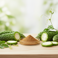Poudre d'extrait de fruit de melon amer à base de plantes avec charantine 10 %, extraite par solvant, qualité alimentaire, emballage en fût pour produit de santé