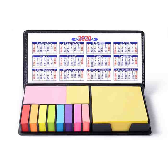 Блокнот-планировщик, тетрадь, календарь, набор клейких заметок, блокнот с упаковочной коробкой из полиуретана