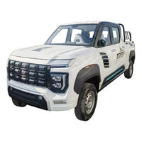 Pick-up électrique haute puissance 4 portes double cabine essence/électrique double usage pour travaux agricoles et livraison rurale