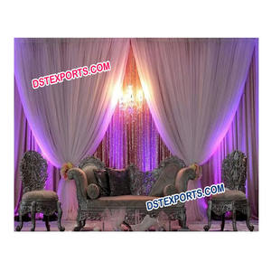 Meubles de mariage en argent, réception de mariage moderne, Design Exclusive, - Product Image 1