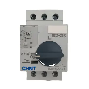 Original Chint motor-protective circuit breakers NS2-25 2.5-4A large in stock
