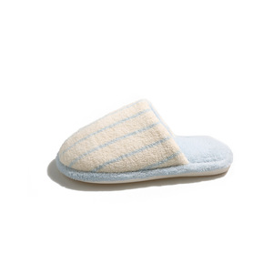 Evergreen Open Toe Half-<b>Slipper</b> for Women's Autumn/Winter <b>Thick</b>-<b>Soled</b> Double-Layer Wool Cotton Anti-Slippery <b>Slippers</b> - Product Image 1