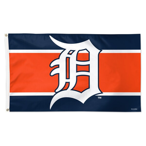 Bandera de los Tigres de Detroit de Alta Calidad, Personalizada, Impresa, 3x5 pies, 100% Poliéster, Doble Cara - Product Image 2