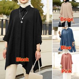 Chemise pour femmes, vêtements pour femmes musulmanes, vêtements grande taille, mode décontractée, nouveau haut - Product Image 1
