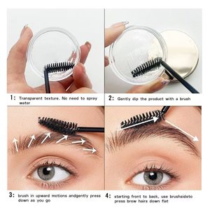 Nuevos Arribos Maquillaje Orgánico de Larga Duración a Prueba de Agua Gel Fijador Vegano <span class=keywords><strong>para</strong></span> <span class=keywords><strong>Cejas</strong></span> Gel Transparente <span class=keywords><strong>para</strong></span> <span class=keywords><strong>Cejas</strong></span> Marca Privada <span class=keywords><strong>Cera</strong></span> Congelante <span class=keywords><strong>para</strong></span> <span class=keywords><strong>Cejas</strong></span> - Product Image 4