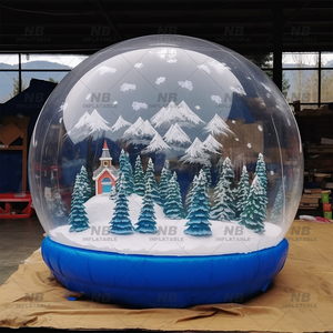 <b>Inflatable</b> Snow Globe With PVC Material Transparent Design for Outdoor Use 202404 <b>Inflatable</b> Snowglobe <b>Inflatable</b> S - Product Image 3