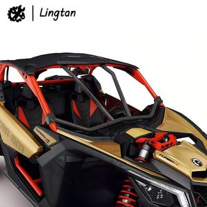 Parachoques Delantero en Forma de A para Can-Am <span class=keywords><strong>Bombardier</strong></span> <span class=keywords><strong>Maverick</strong></span> <span class=keywords><strong>X3</strong></span> 2016-2022, Protección para Vehículo Todoterreno UTV - Product Image 1