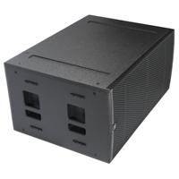 Subwoofer passif double 18 pouces cardioïde LA-SX218 144 dB pour systèmes de sonorisation de tournée