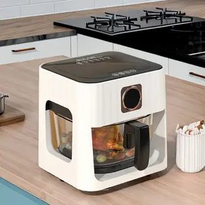 Cesta antiaderente econômico Frango Fries 6l Air Cooker Fritadeira Eletrodomésticos de cozinha Air Fryer