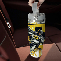 Personnalisé 30 Oz. Tasse de personnage d'anime en acier inoxydable imprimé UV Expédition en 2 jours aux États-Unis Idéal pour la promotion de verres