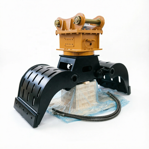 Pince hydraulique SOOSAN CA06A pour bois et pierre, accessoire d'excavatrice pour excavatrices de 11 à 17 tonnes. - Product Image 1