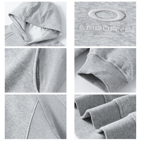Pull-over en molleton unisexe personnalisé avec broderie 3D, patchwork, manches raglan et poches latérales, style streetwear, vente en gros, OEM, ODM, vierge en vrac