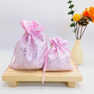 Bolsas de Regalo Personalizadas con Cordón de Poliéster Ecológico para Fiestas - Product Image 2