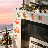 Autocollants Guka de Noël personnalisés en papier synthétique avec découpe laser, pour journal créatif, récompenses pour enfants, pack d'autocollants décoratifs OEM ODM
