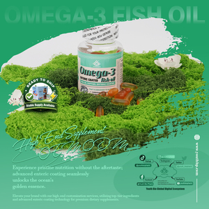 Gélules d'huile de poisson oméga-3 haute puissance pour maintenir la vitalité cérébrale des adultes soucieux de leur santé – Stock en gros, OEM, ODM, Marque privée - Product Image 4