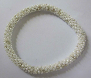 Pulseras de Cuentas de Vidrio Tejidas a Mano en Nepal, Unisex, con Patrones Étnicos Clásicos, Forma de Número, Modernas, para Todas las Temporadas, Bodas y Fiestas - Product Image 1