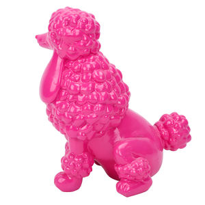 Redeco Nieuw Ontwerp Schattig Kleurrijk Poedelbeeld Ornament Hars Hondenbeeldje Voor Geschenken Huisdecoratie - Product Image 3