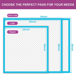 Dùng Một Lần 36X36 Thấm Miếng Đệm Giường Cho Không Kiểm Soát Chăm Sóc Phân Nhà Vệ Sinh Với Chất Kết Dính - Product Image 4