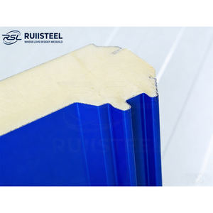 Panneaux <span class=keywords><strong>de</strong></span> toiture pour entrepôt, hauteur 8 mètres, isolation PU, panneaux <span class=keywords><strong>de</strong></span> toiture préfabriqués, imperméables pour entrepôt - Product Image 4