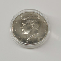 Capsule porte-monnaie pour demi-dollars Kennedy américains de 30,6 mm