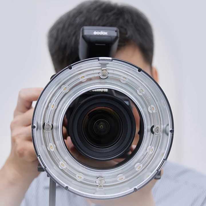 Godox R200 200wledリングライトスピードライトフラッシュライトヘッドforsony Canon Nikon Fuji Olympus Camera Godox Ad200 Ad200pro Flash - Buy Godox R200 200w Led Ring Light