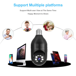 E27ซ็อกเก็ตหลอดไฟ Bombillo,กล้องขนาดเล็กใน Steckdose Camara Dual Band 5G WiFi กล้องเฝ้าระวังในร่ม1080P PTZ - Product Image 4