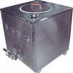 Horno Tandoor Comercial SteelForce - Acero Inoxidable 304, Funciona con Gas y Electricidad, Fácil de Limpiar - Product Image 1