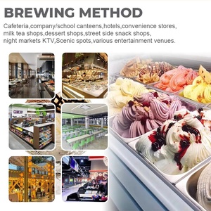 ผงไอศกรีมสำเร็จรูปรสช็อกโกแลตแบบไม่เหนียวเหนอะหนะ บรรจุ 1 กก. สำหรับร้านค้าปลีก ผลิตตามสั่งจากโรงงาน - Product Image 6