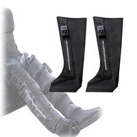 Masseur à compression d'air professionnel pour les jambes entières, machine de drainage lymphatique, physiothérapie, relaxation sportive, masseur à ondes d'air pour les jambes