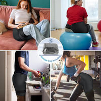 Attelle de hanche réglable à compression chaude et froide en Lycra + Gel pour soutien de l'aine et de la cuisse, soulagement de la sciatique
