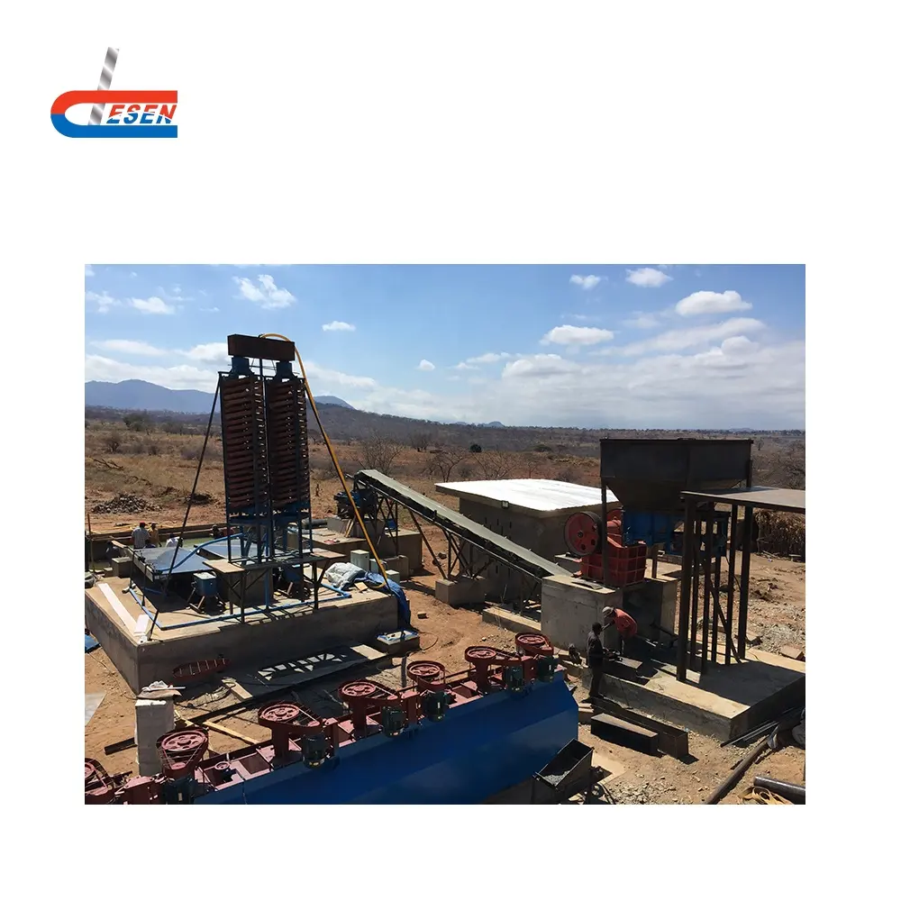 Professional Factory Mineral Separator /Copper Ore Gravity Separation Processing Plant