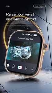 นาฬิกาสมาร์ทวอทช์แบบขายส่ง รับผลิตตามสั่ง OEM ODM รองรับซิมการ์ด 4G 5G หน้าจอ AMOLED 2.04 นิ้ว พร้อมกล้อง GPS วัดอัตราการเต้นของหัวใจ ความดันโลหิต / ออกซิเจน - Product Image 6