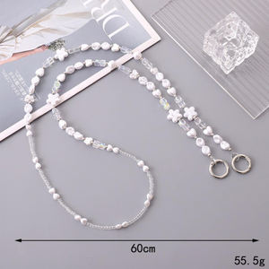 Hermosos colgantes de diamantes coloridos, estrellas de cinco puntas, forma de corazón, correa de cordón para teléfono móvil Popular, ajuste Universal, teléfonos de 120cm - Product Image 1