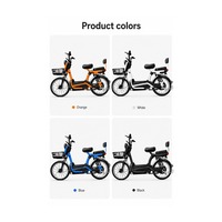 Vélo Électrique Tout-Terrain Sportif 20 Pouces à Cadre Bas 48V 20Ah Lithium Sans Balais Double Siège Panier Avant Commuting Adulte SeekFar