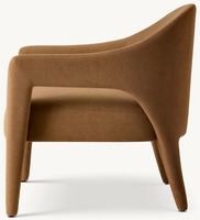 Moderne amerikanische Luxusmöbel im Wohnzimmerdesign, Stoffsofa, Sessel
