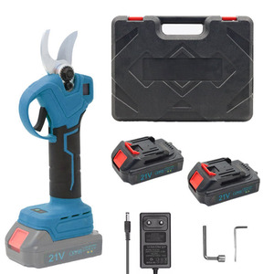 21V Rechargeable Cordless Power <b>Shears</b> Lithium Battery Garden Tree Pruning <b>Tool</b> Right Handed 3 In Cutting Radius - Product Image 3