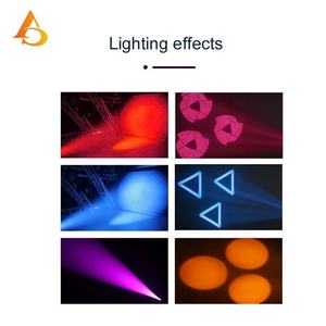 Luz de cabeza móvil LED de 150W con modo de funcionamiento automático, DMX Beam Spot Wash - Product Image 3